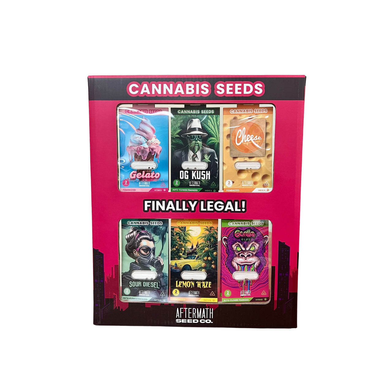 Mixed Display (12 Packs, 24 Seeds Total)