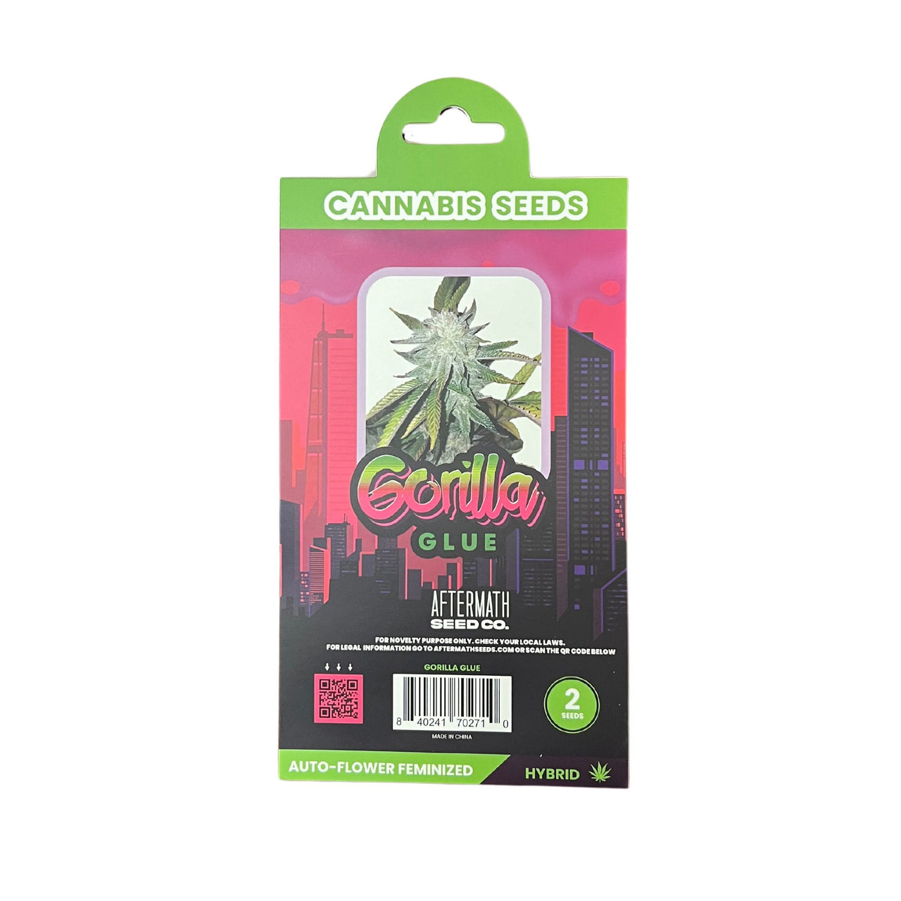 Gorilla Glue Cannabis Seeds (2-Seed Blister)