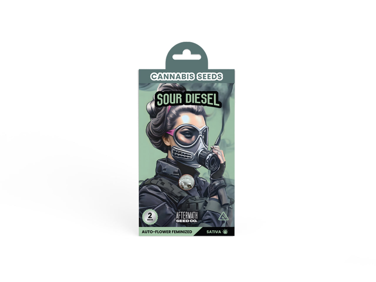 auto flower seed pack Sour Diesel Cannabis Seeds (10-Pack Display, 20 Seeds Total) – aftermath- seeds