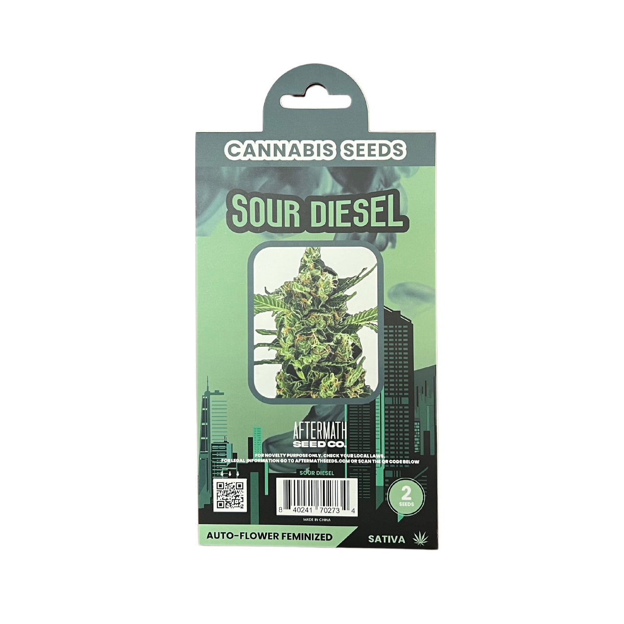 Sour Diesel Cannabis Seeds (2-Seed Blister)