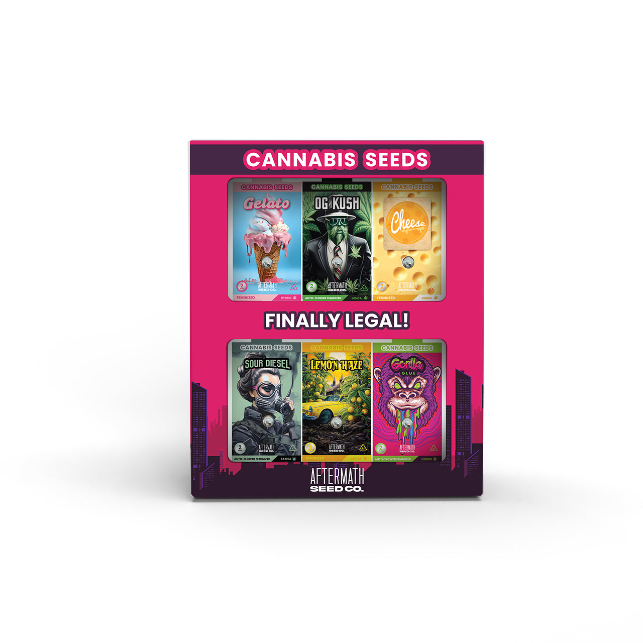 Mixed Display (12 Packs, 24 Seeds Total)